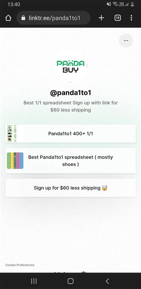 pandabuysheets